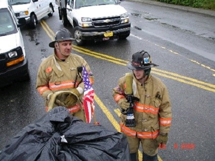 Firemen Ready for Parade
